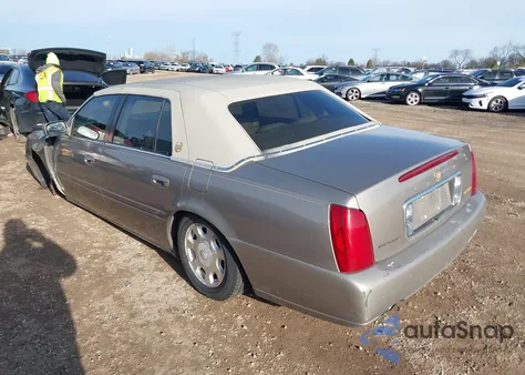 2002 Cadillac Deville Standard из США, поврежденный, VIN 1G6KD54Y52U283522